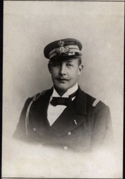 Portrait of Prince George of Greece and Denmark by French Photographer